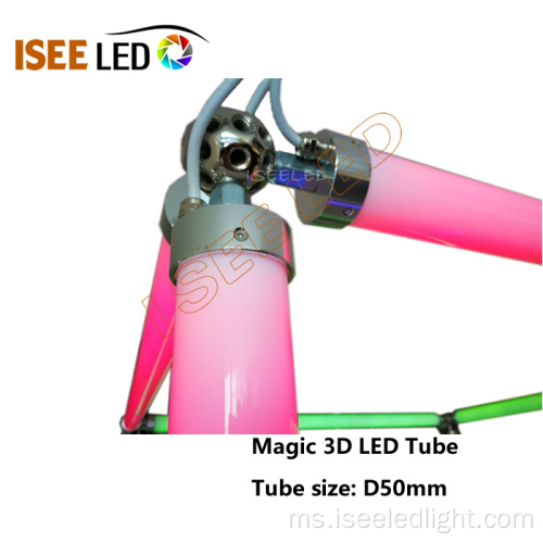 Multi Arah DMX512 3D Tube Light